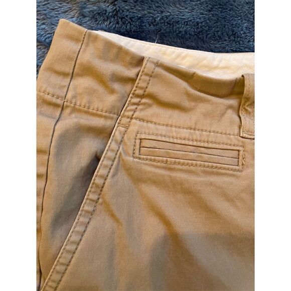 Talbots Women's Khaki Chino Shorts Size 16 Casual Summer Wear - Picture 5 of 10